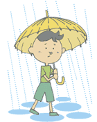 雨の降り方