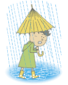 雨の降り方