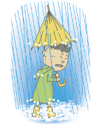 雨の降り方