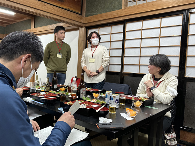 交流会の様子