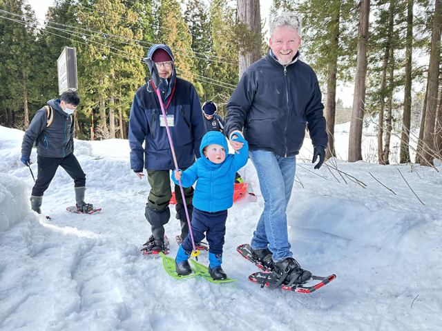 スノーシューの体験