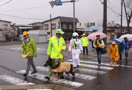 交通安全指導