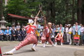 関山神社火祭り